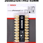Bosch Screw Bit 10Pcs. 2608521041 PH2-45mm