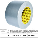 CLOTH DUCT TAPE SILVER 2